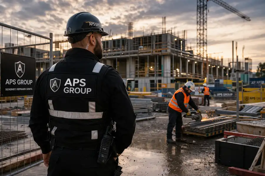 Baustellenbewachung durch APS Group