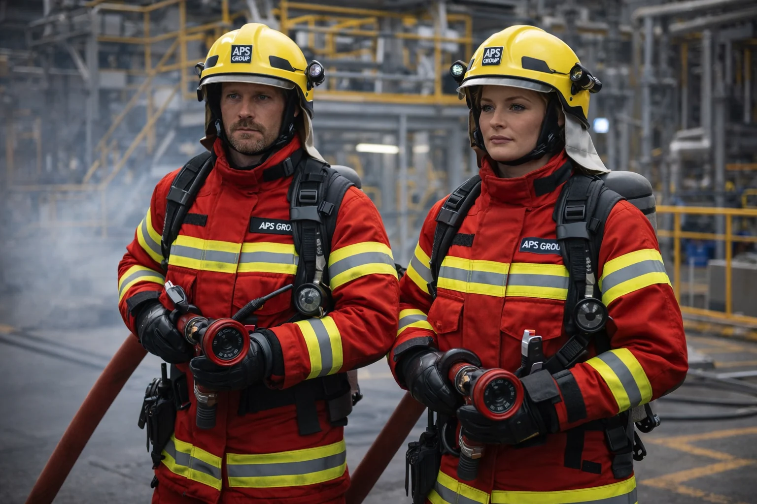 Brandwache bundesweit durch APS Group für Gebäude, Baustellen, Industrieanlagen und sensible Einsatzorte in ganz Deutschland