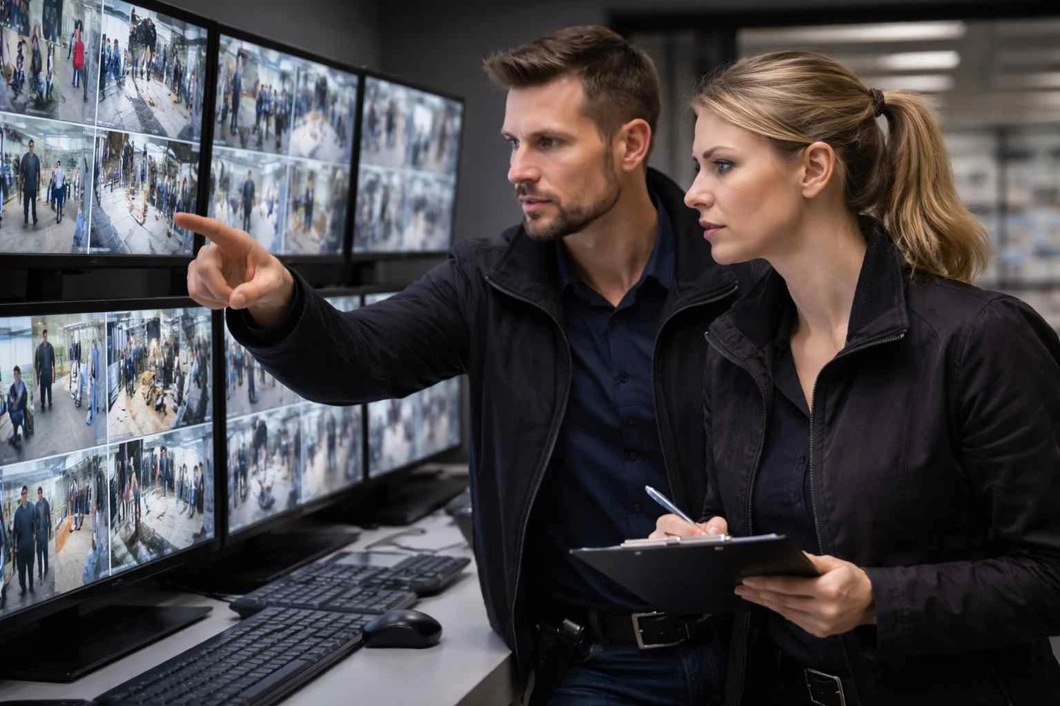 Detektiv im Geschäft bundesweit bei diskreter Überwachung.