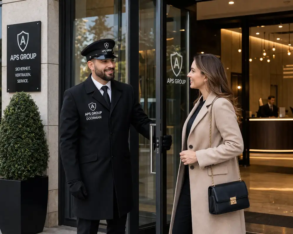 Doorman von APS Group im Eingangsbereich