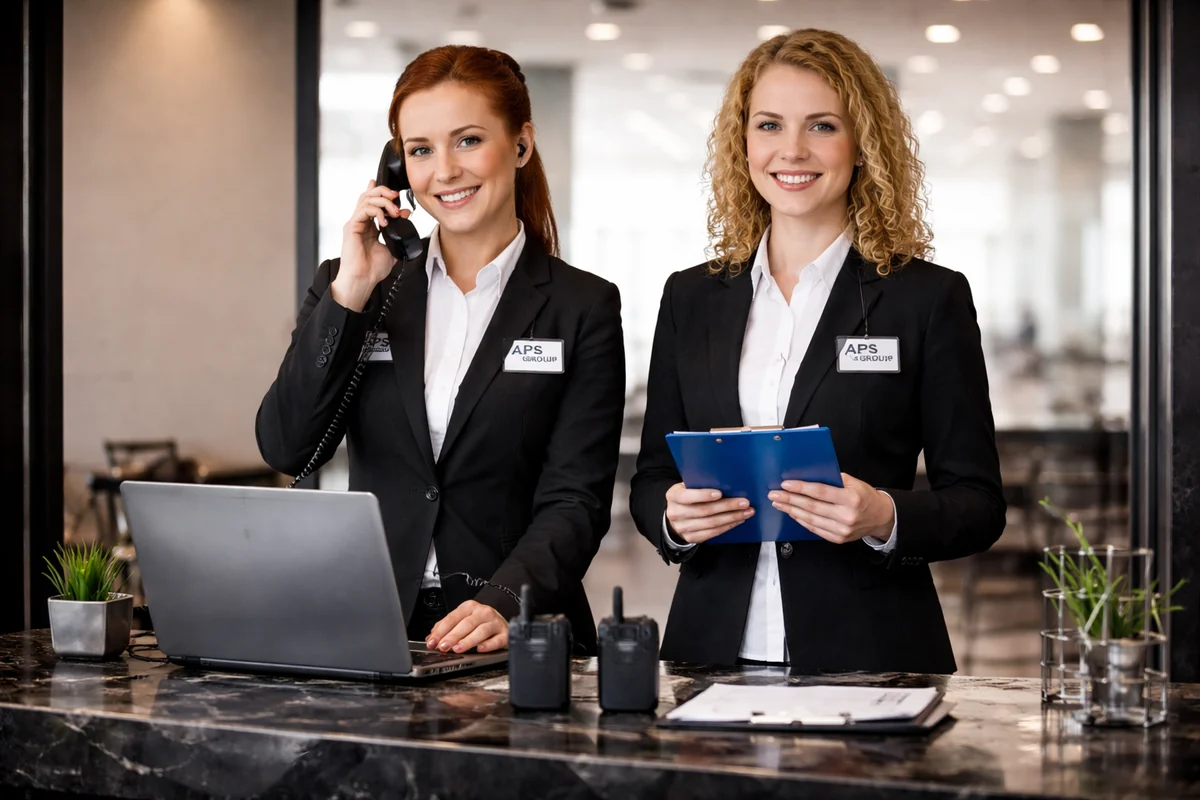 Empfangsdienst bundesweit mit stilvoller Begrüßung von Gästen und strukturierter Betreuung am Empfang