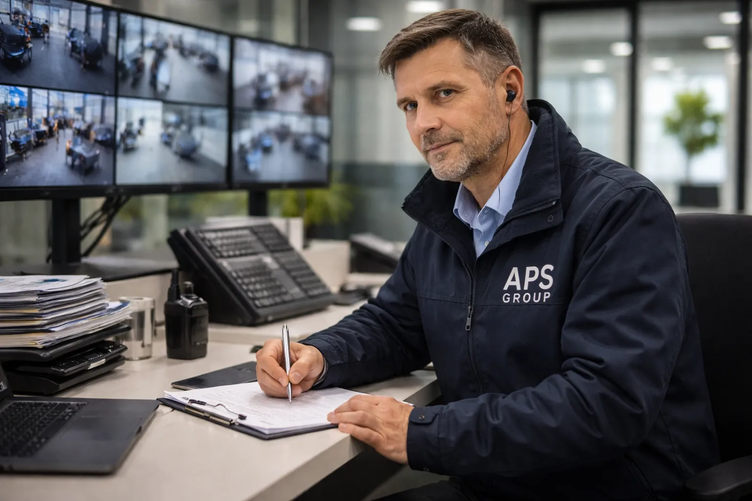 Pförtner 24 7 bundesweit im Büro und an der Pforte mit strukturierter Zutrittsorganisation.